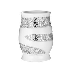 Popular Bath White Sinatra Bath Decor Accessories, Premium, Durable, Acrylic